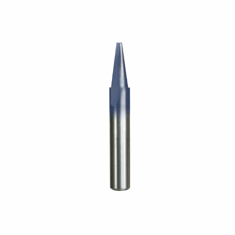 70-103 Engraving CNC Router Bit, 1/4" SH, 7.5deg, 3/16" D